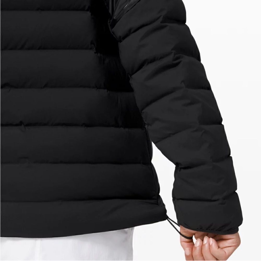 Lululemon Navigation Stretch Down Jacket Black 8 - Picture 5 of 11